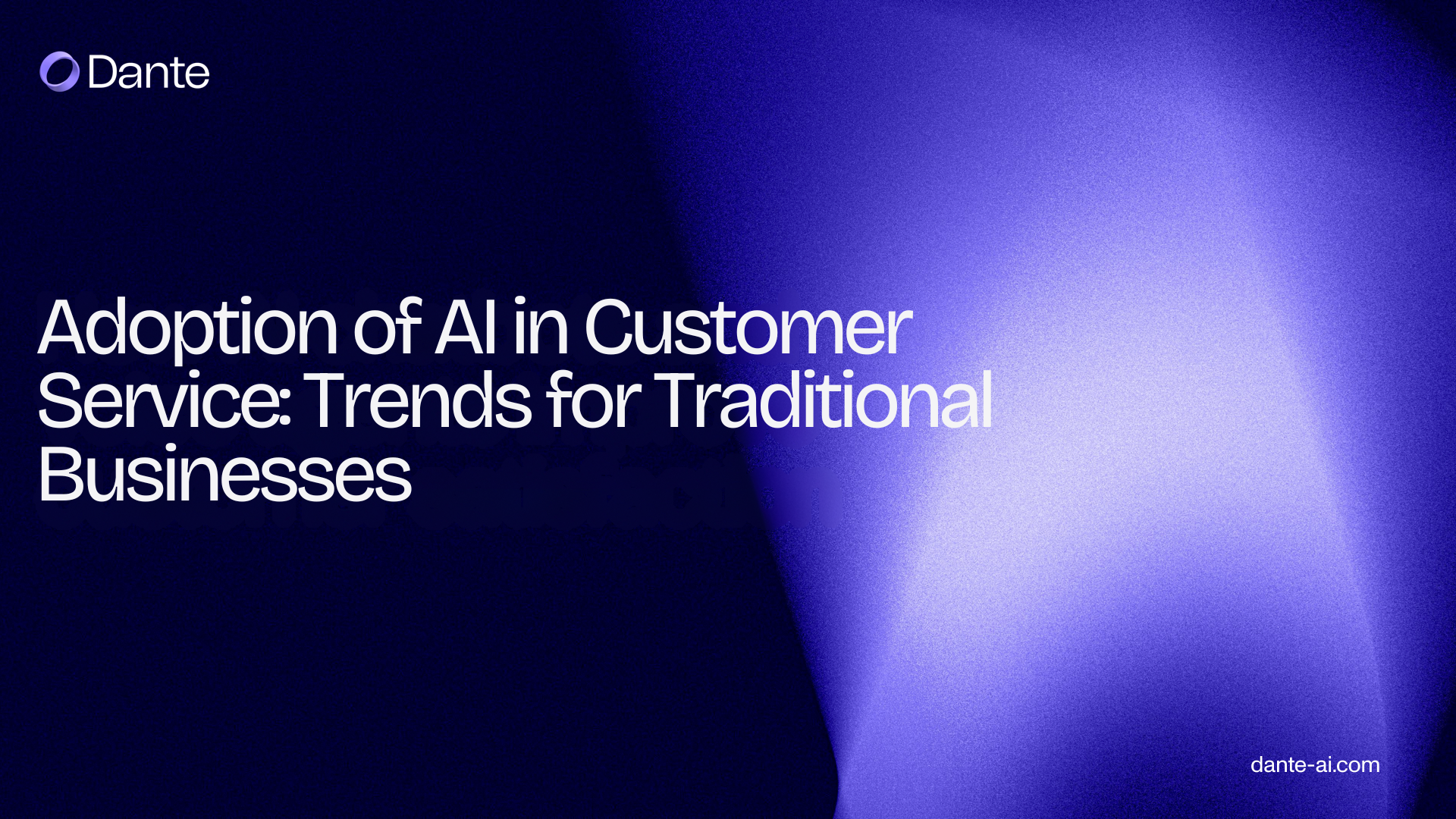Adoption of AI in Customer Service: Trends for Traditional Businesses