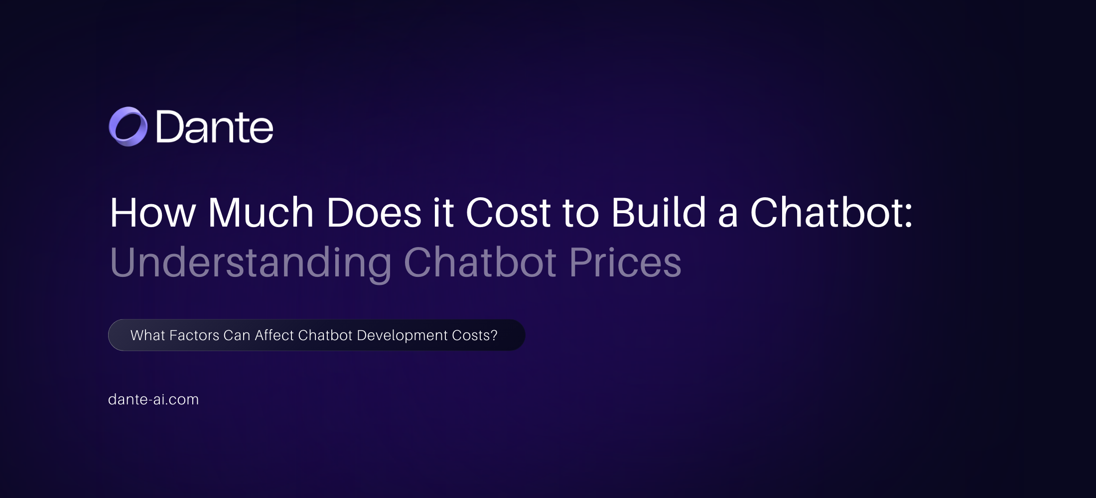 How much does it cost to build a chatbot - understanding chatbot prices